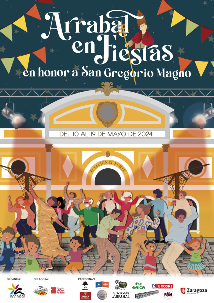 Cartel de Fiestas del Arrabal 2024